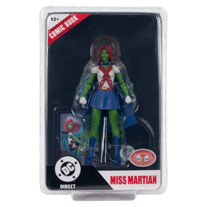 DC Direct Page Punchers Miss Martian (Teen Titans #41) (Red Platinum Edition) -Action Figure