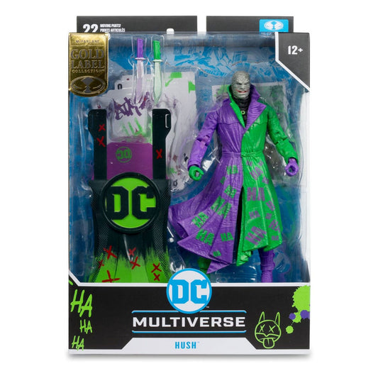 DC Multiverse Action Figure Hush (Batman: Hush) Jokerized (Gold Label)