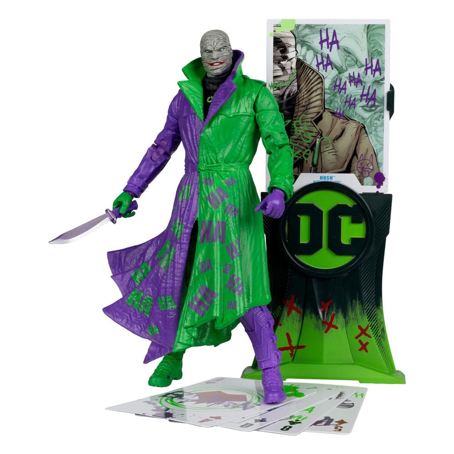 DC Multiverse Action Figure Hush (Batman: Hush) Jokerized (Gold Label)