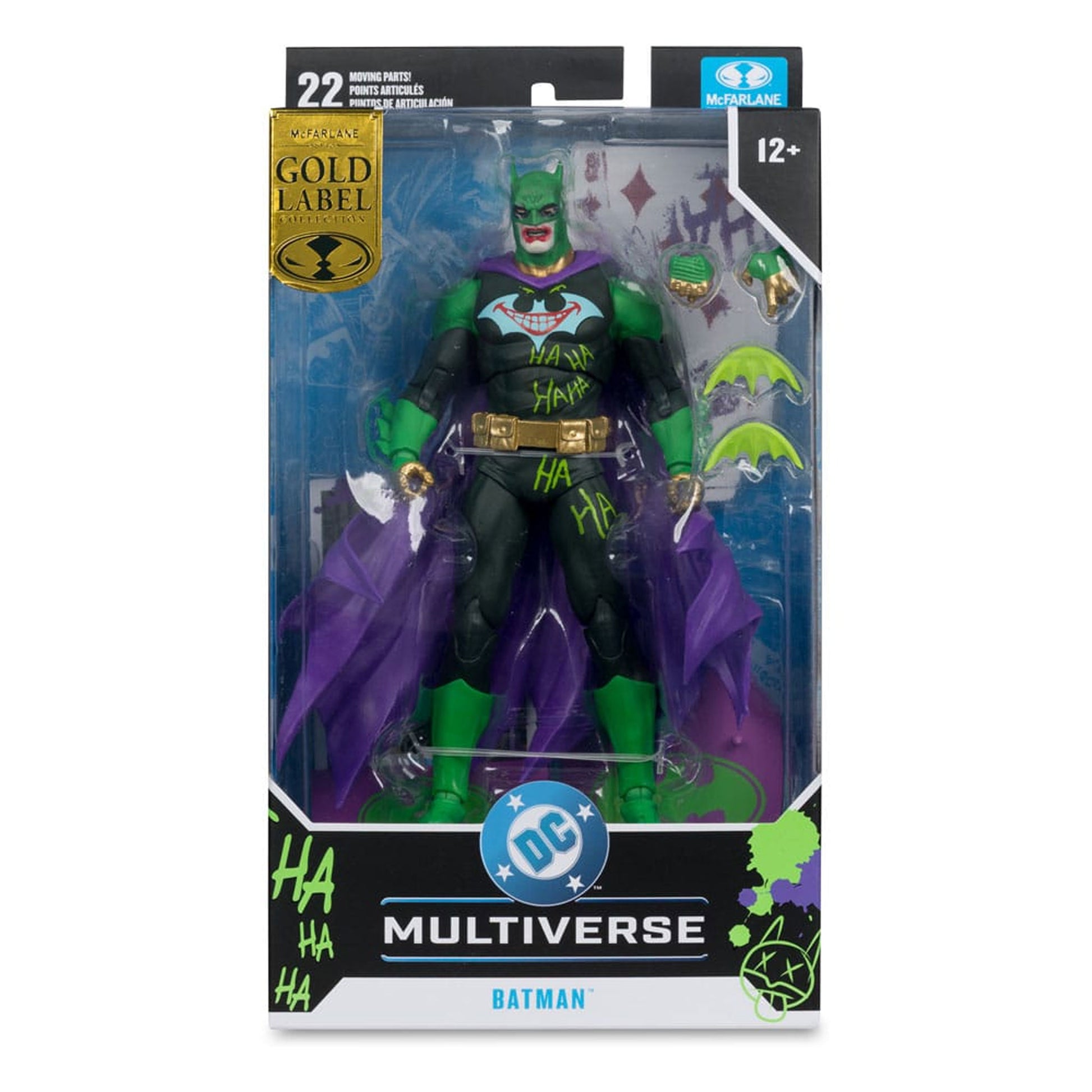 DC Multiverse Batman (Joker War) (Jokerized) (Gold Label) -Action Figure