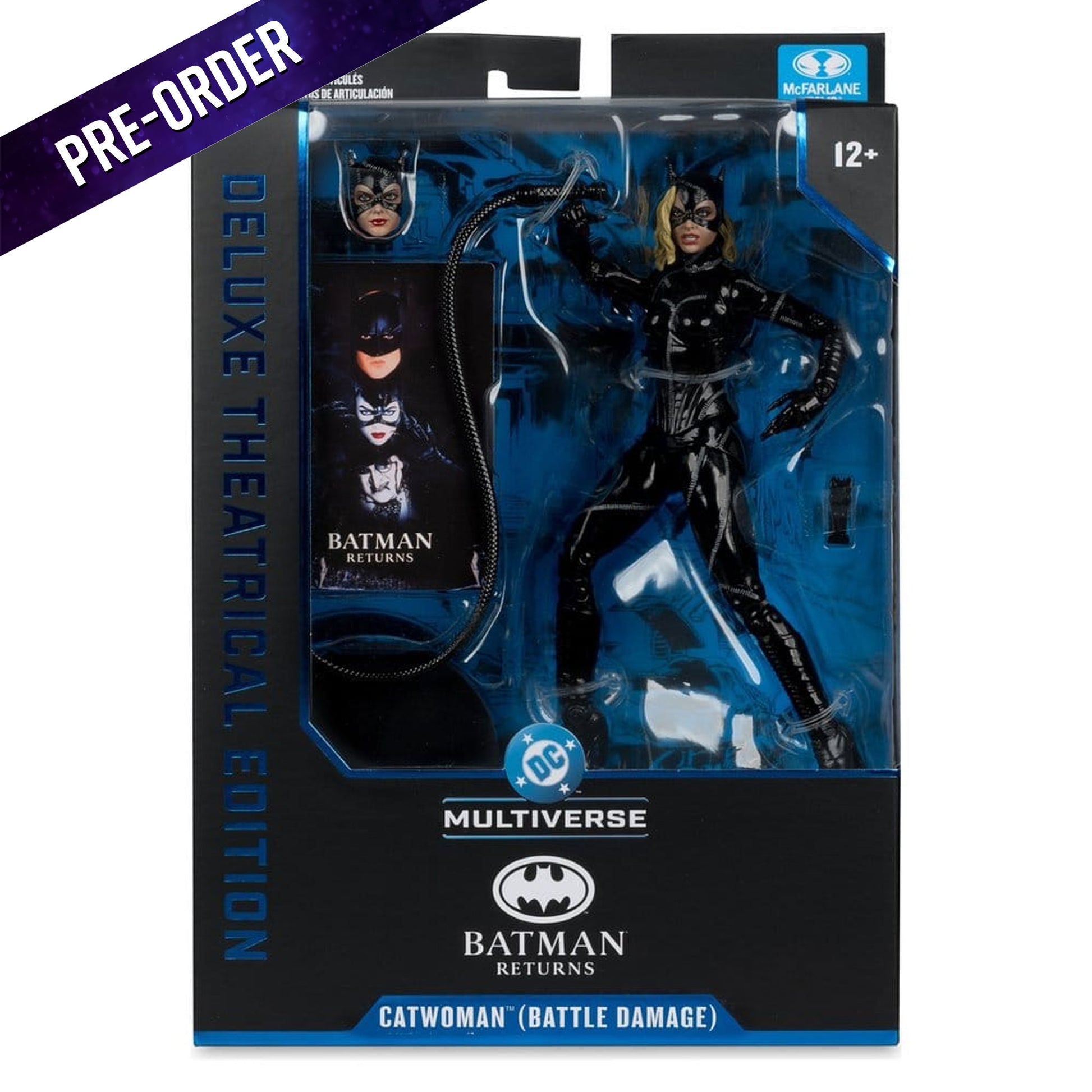DC Multiverse Catwoman (Battle Damage) (Batman Returns) Deluxe Theatrical Edition -Action Figure