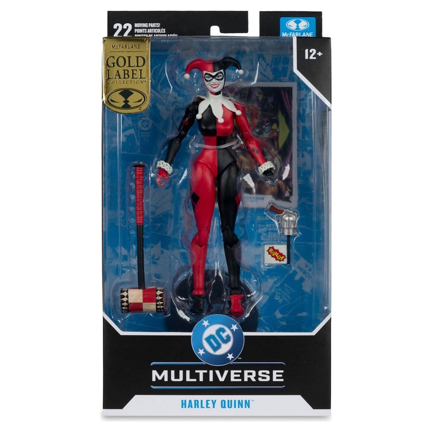 DC Multiverse Harley Quinn (DC Classic) (Gold Label) -Action Figure