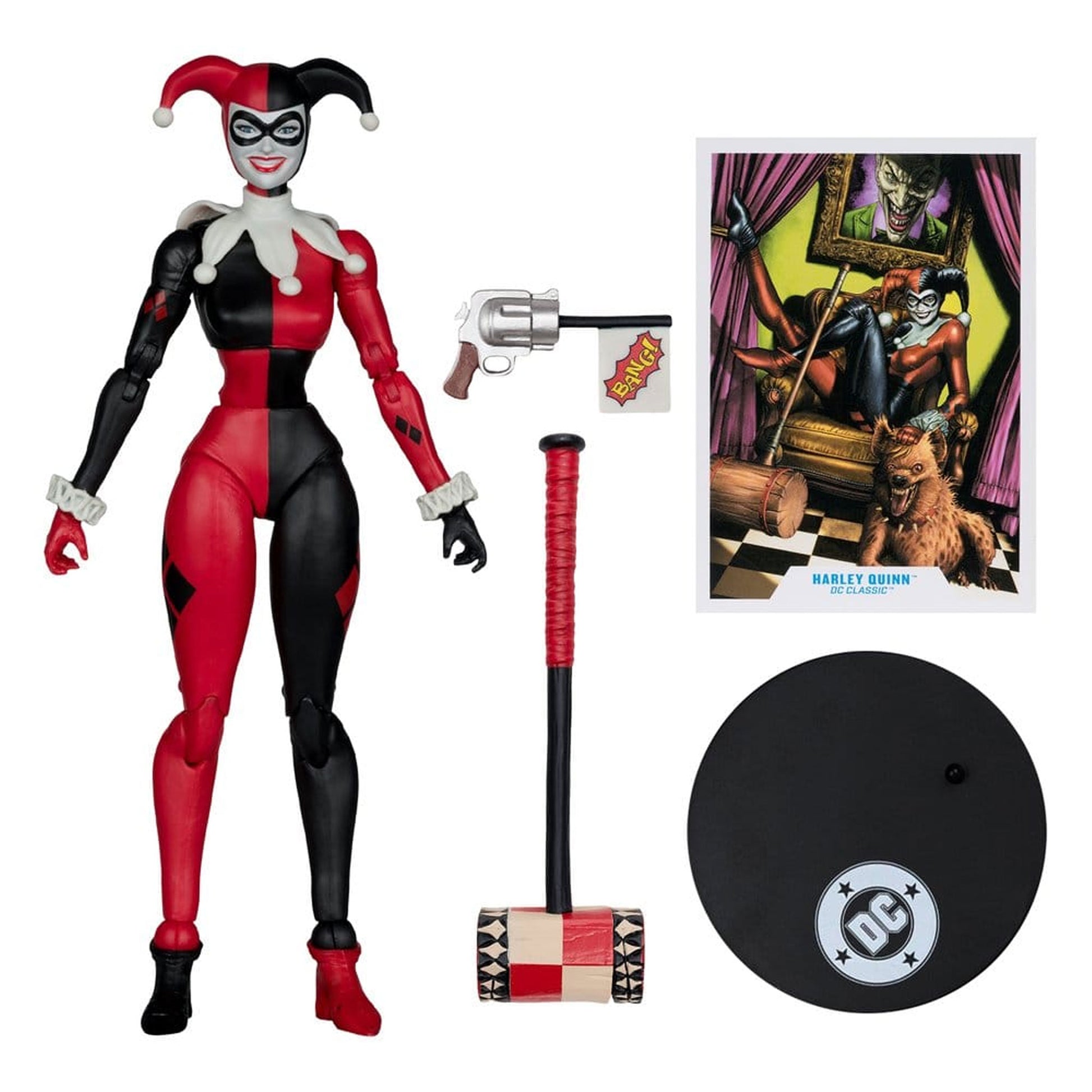 DC Multiverse Harley Quinn (DC Classic) (Gold Label) -Action Figure
