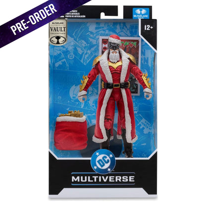 DC Multiverse McFarlane Vault Collection Batman (Red Santa Suit) -Action Figure