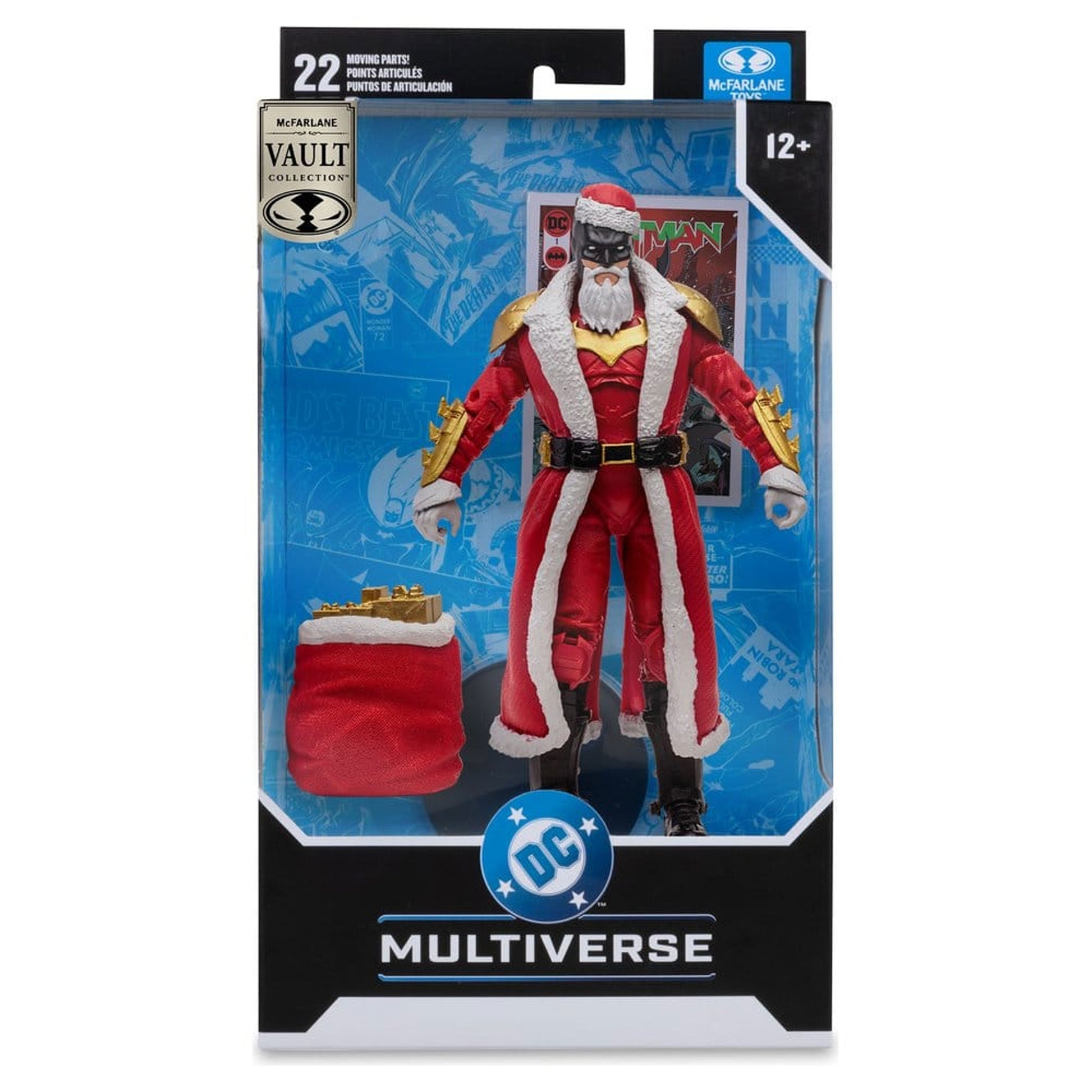 DC Multiverse McFarlane Vault Collection Batman (Red Santa Suit) -Action Figure