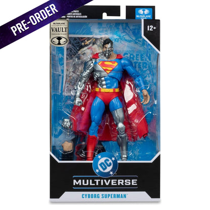 DC Multiverse McFarlane Vault Collection Cyborg Superman (Revenge of the Green Lanterns) -Action Figure 