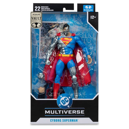 DC Multiverse McFarlane Vault Collection Cyborg Superman (Revenge of the Green Lanterns) -Action Figure 