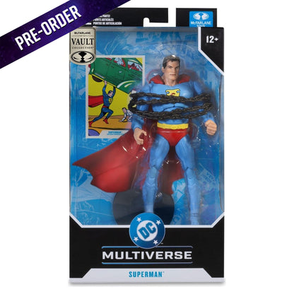 DC Multiverse McFarlane Vault Collection Superman (Action Comics) -Action Figure