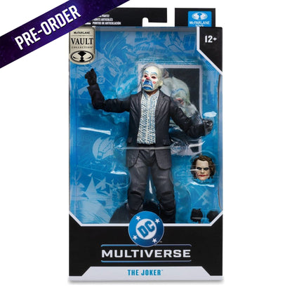 DC Multiverse McFarlane Vault Collection The Joker (Bank Robber) (The Dark Knight) -Action Figure