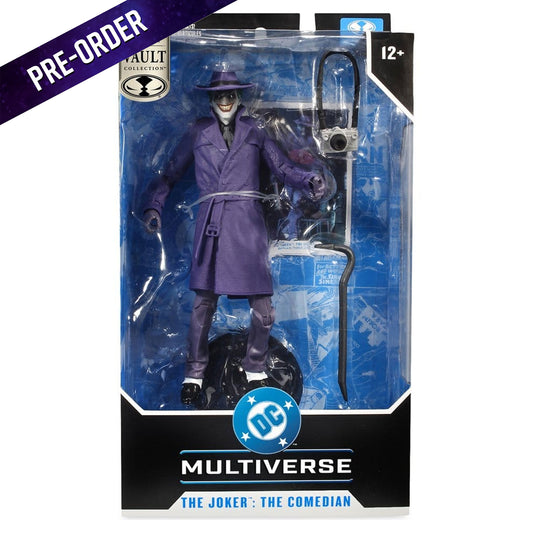 DC Multiverse McFarlane Vault Collection The Joker (The Comedian) (Batman: Three Jokers) -Action Figure