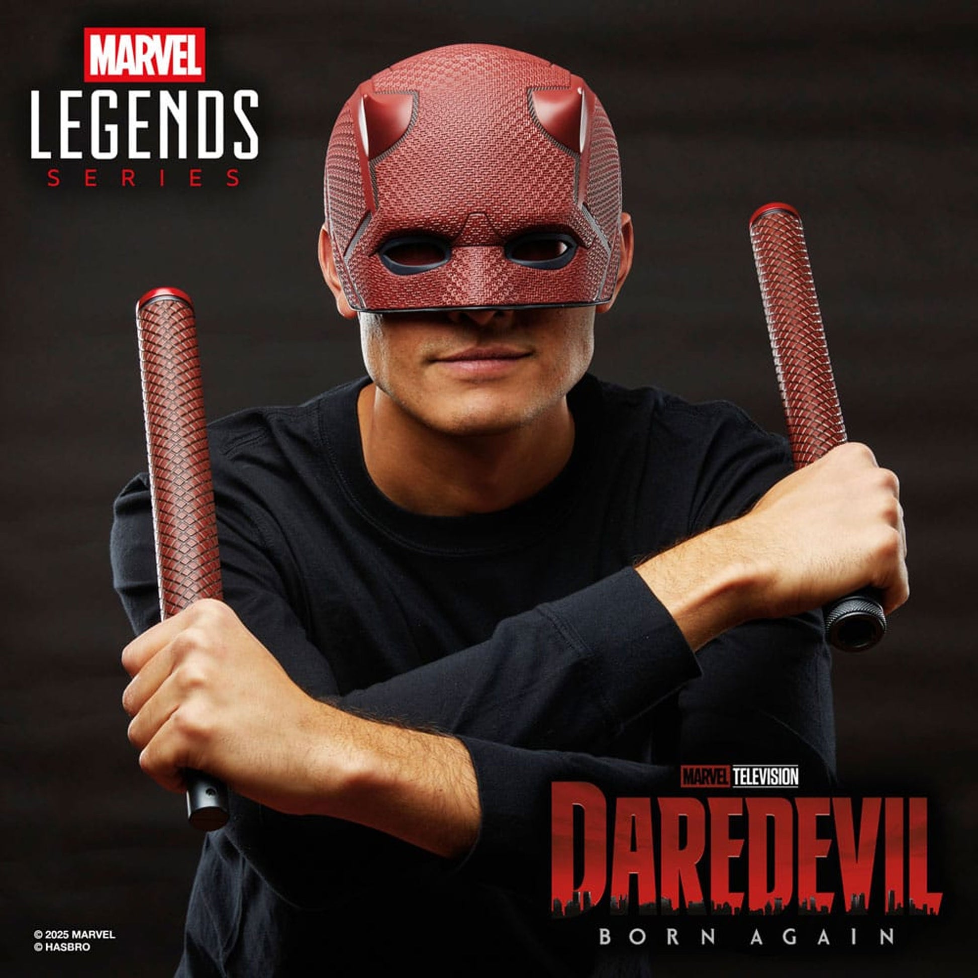 Daredevil: Born Again Premium Roleplay Mask and Billy Club -Replica