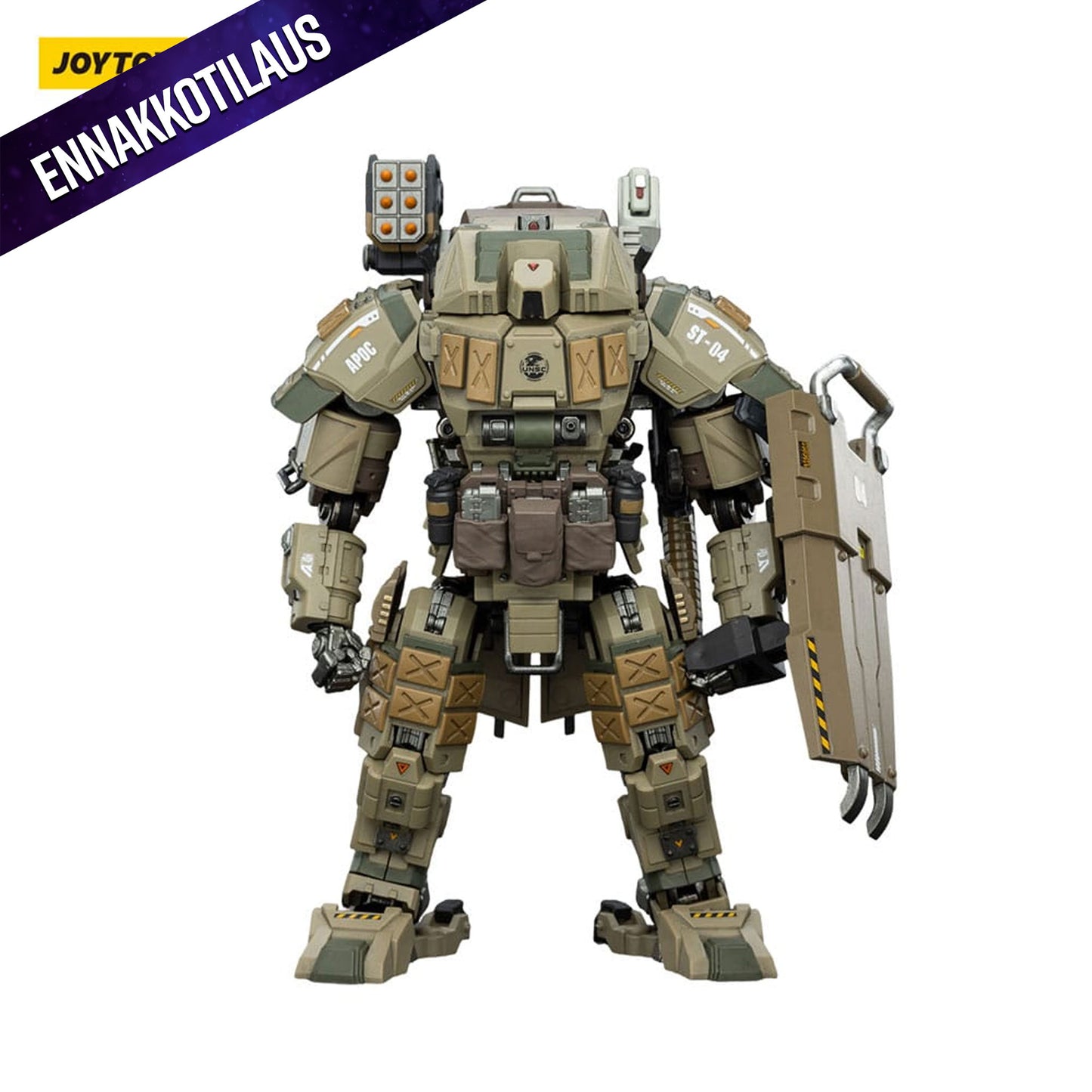 Dark Source APOC Series Iron Vanguard Heavy Assault Mech -Action Figure