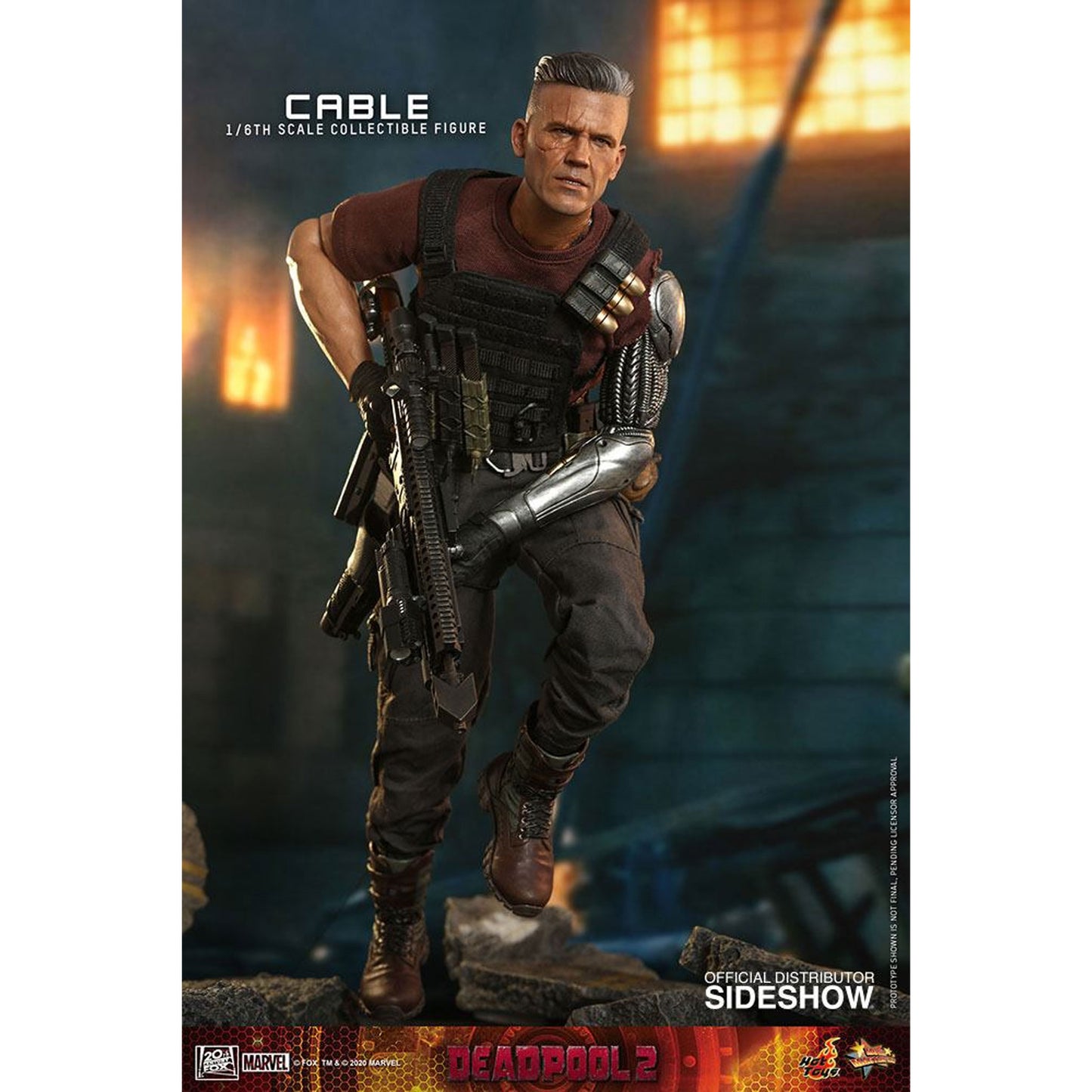 Deadpool 2 Movie Masterpiece 1/6 Cable