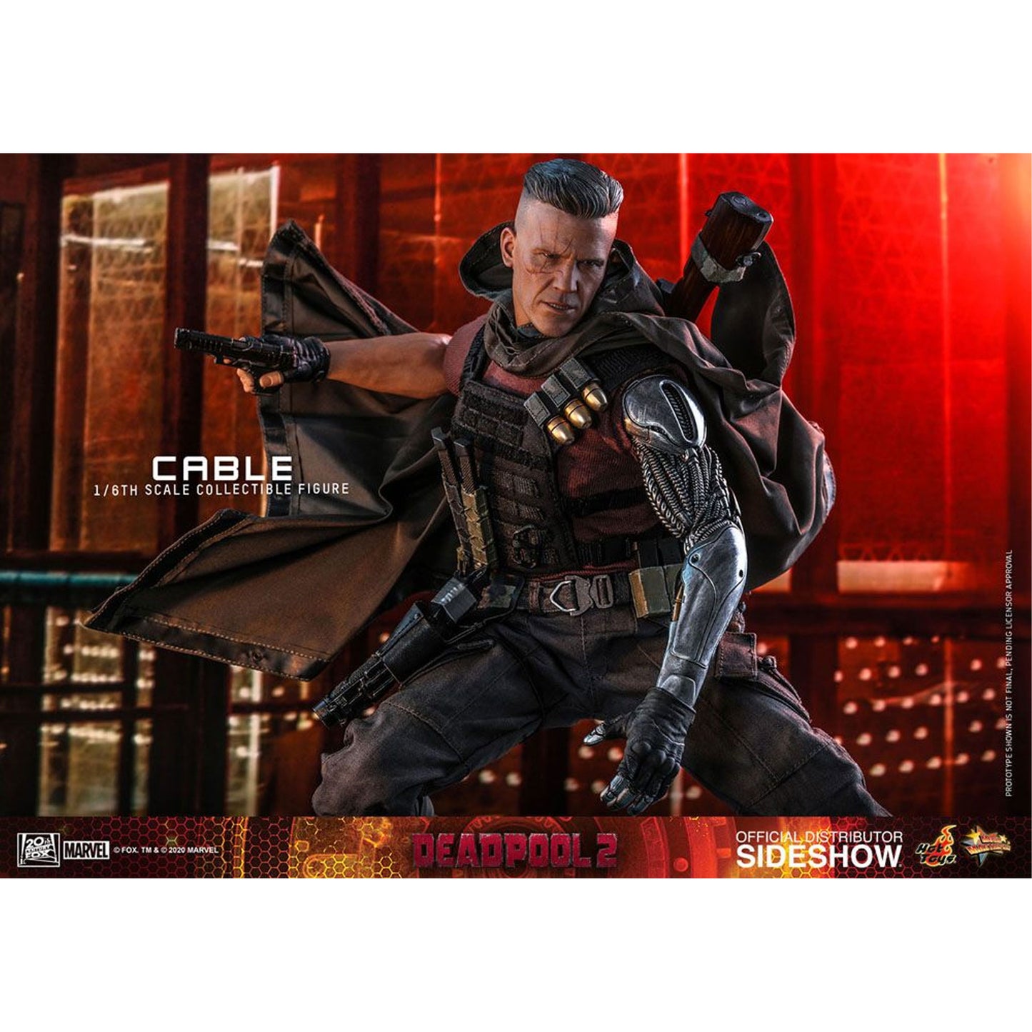 Deadpool 2 Movie Masterpiece 1/6 Cable