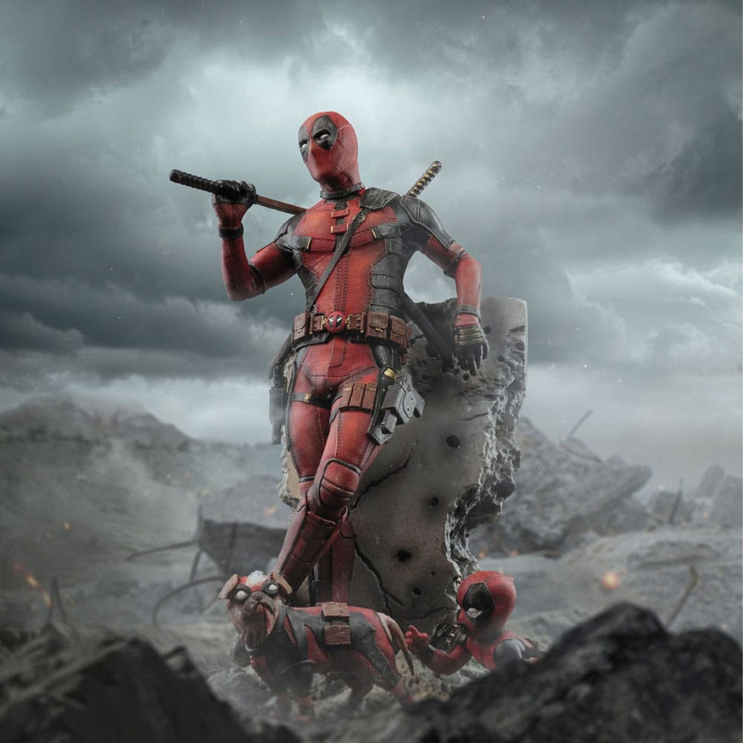 Deadpool 3 Art Scale Statue 1/10 Deadpool