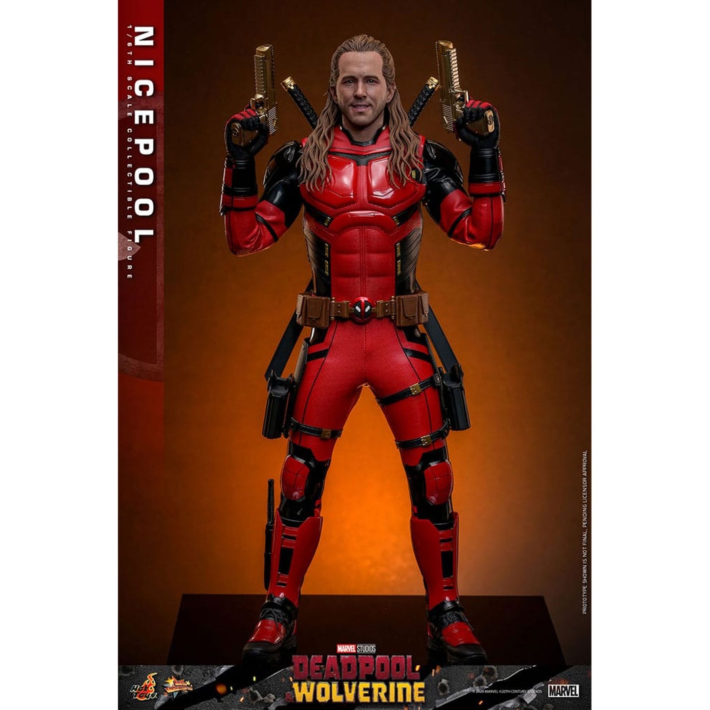 Deadpool & Wolverine Movie Masterpiece Action Figure 1/6 Nicepool