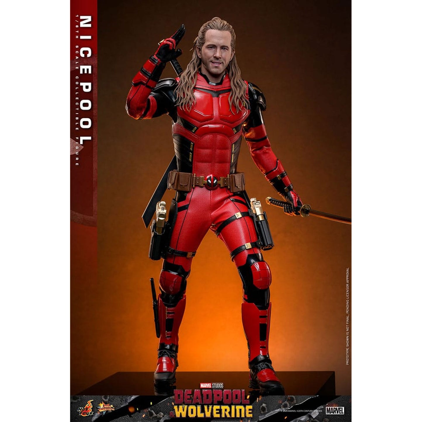 Deadpool & Wolverine Movie Masterpiece Action Figure 1/6 Nicepool