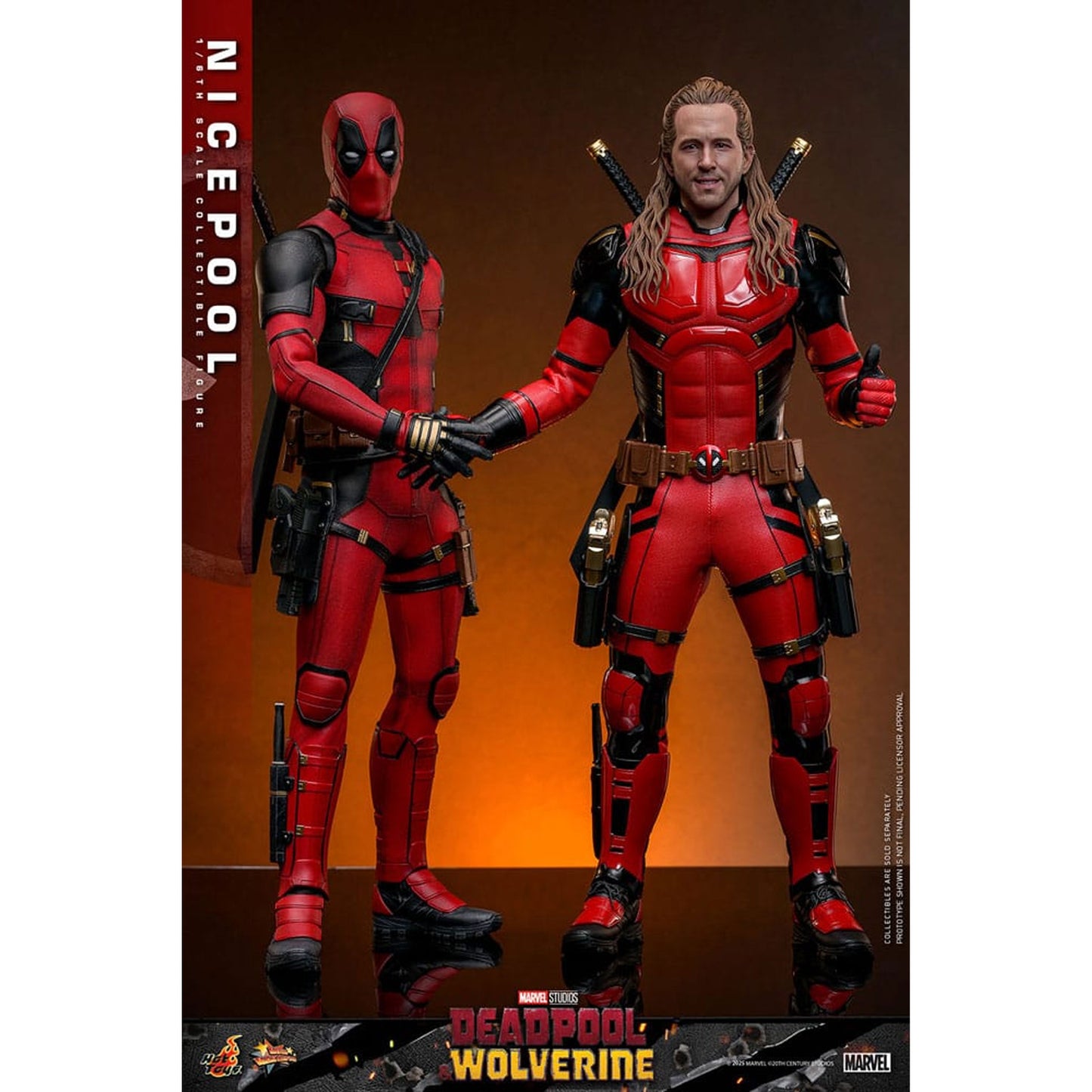 Deadpool & Wolverine Movie Masterpiece Action Figure 1/6 Nicepool