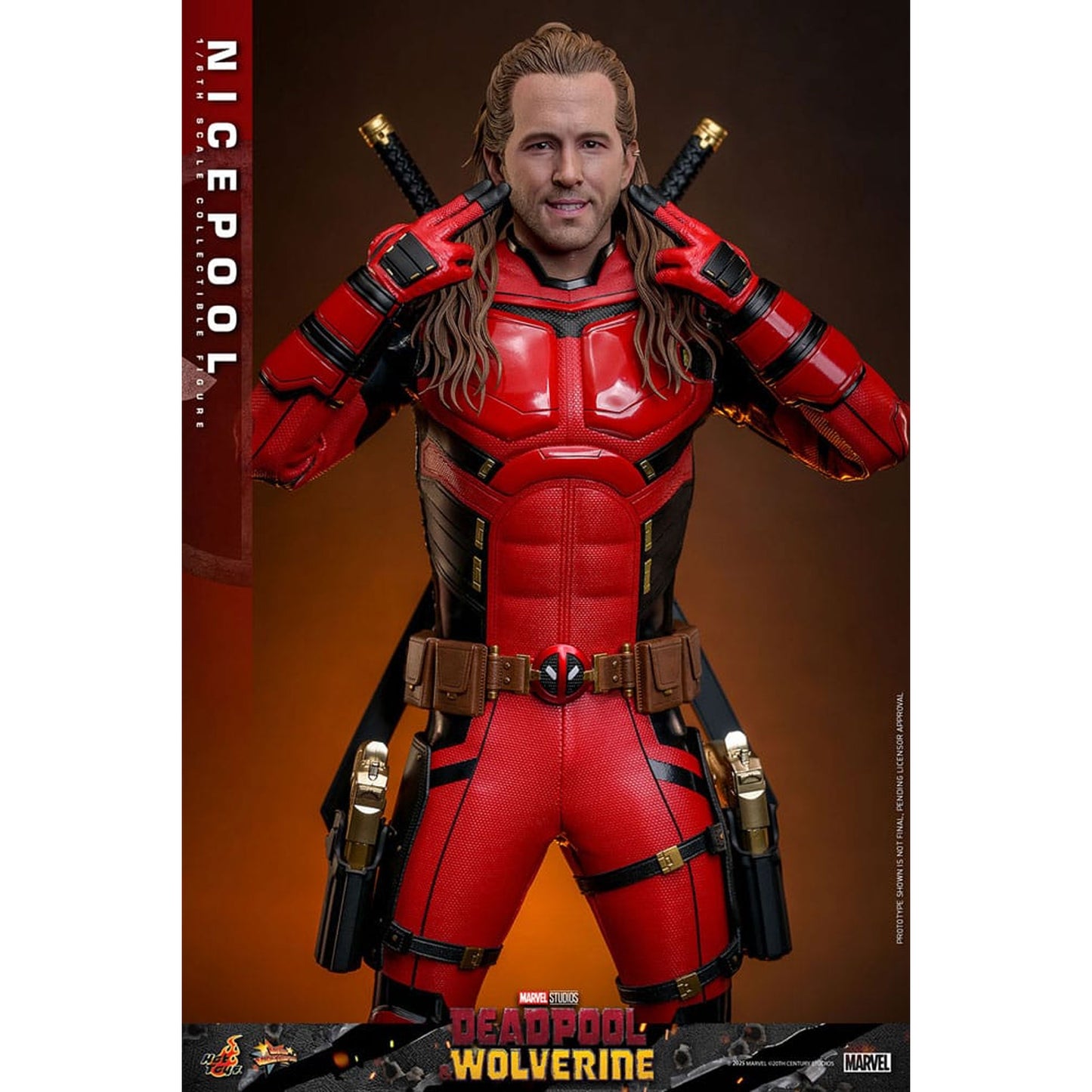 Deadpool & Wolverine Movie Masterpiece Action Figure 1/6 Nicepool