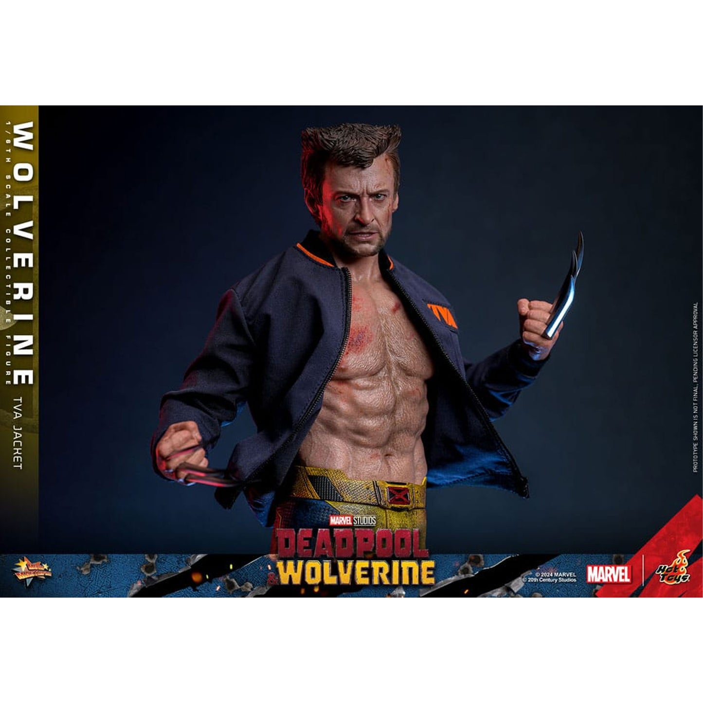 Deadpool & Wolverine Movie Masterpiece Action Figure 1/6 Wolverine (TVA Jacket Version)