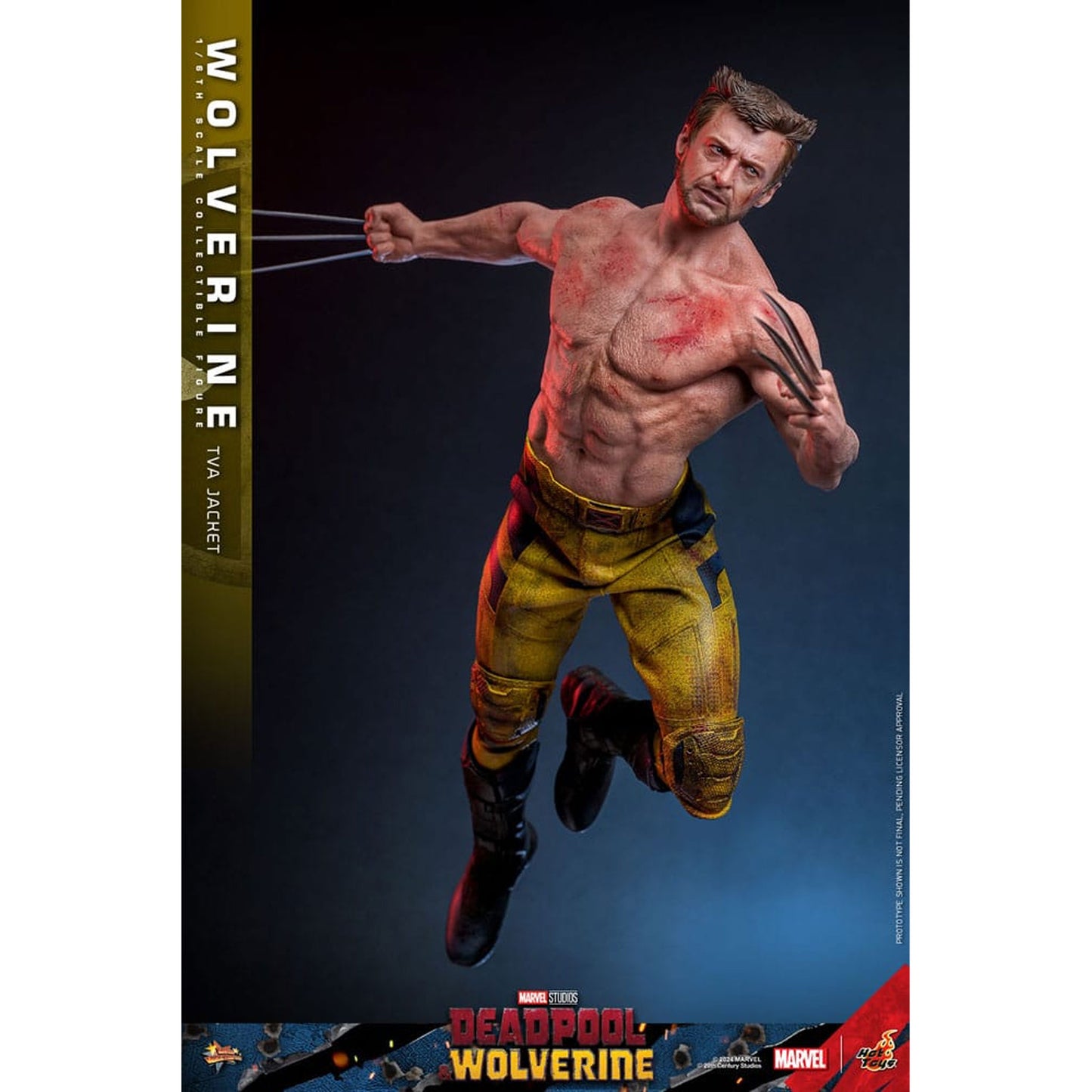 Deadpool & Wolverine Movie Masterpiece Action Figure 1/6 Wolverine (TVA Jacket Version)