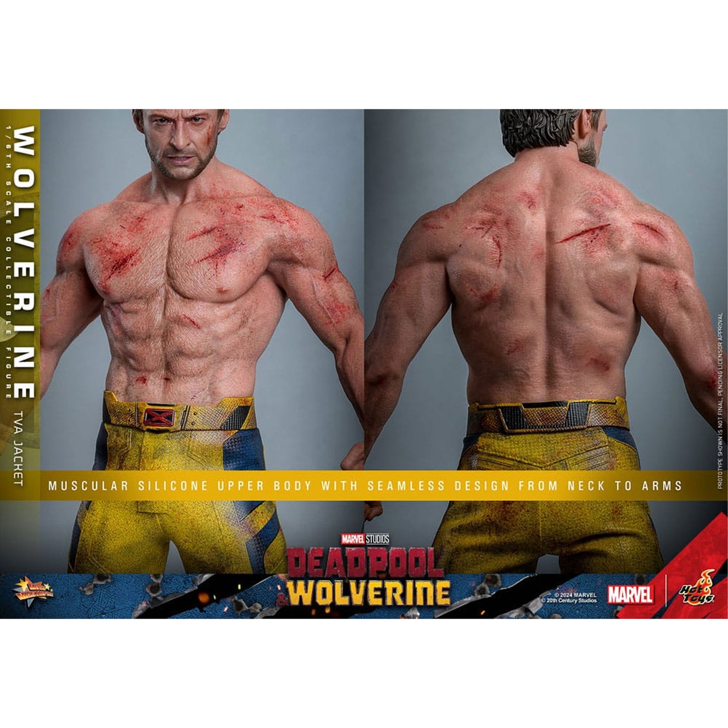 Deadpool & Wolverine Movie Masterpiece Action Figure 1/6 Wolverine (TVA Jacket Version)