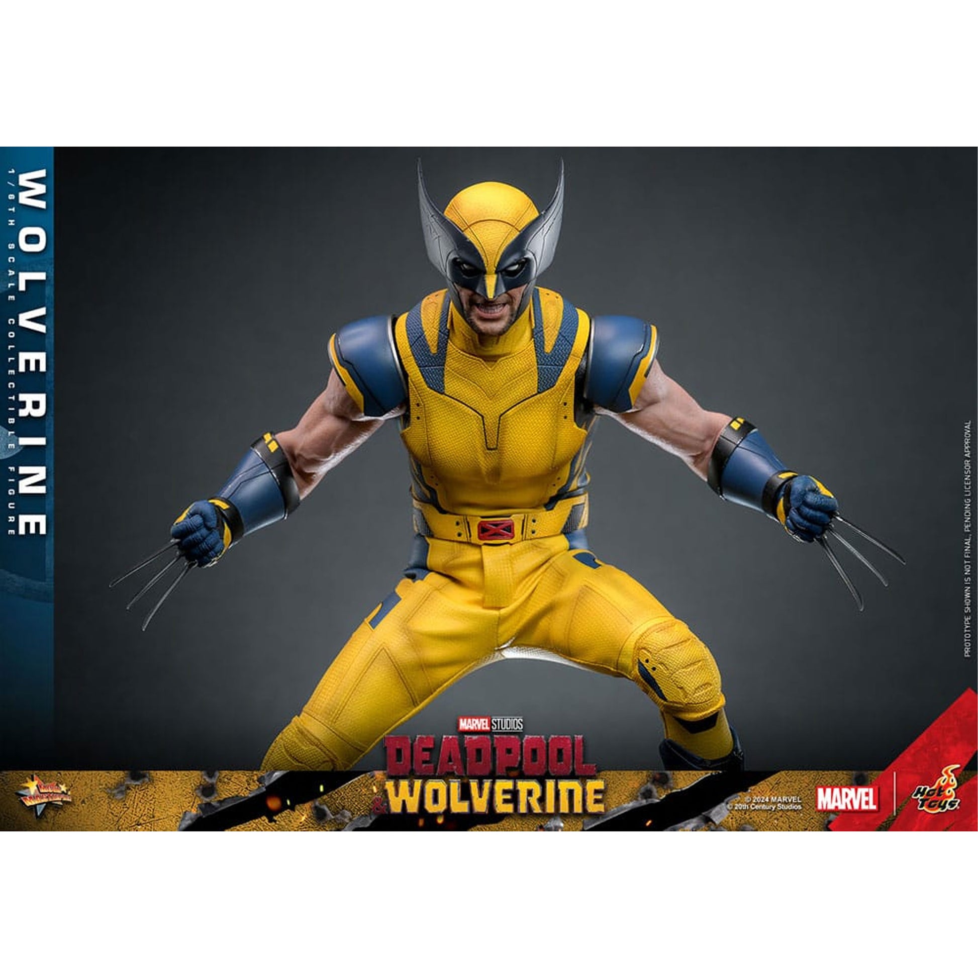 Deadpool & Wolverine Movie Masterpiece 1/6 Wolverine  -Action Figure
