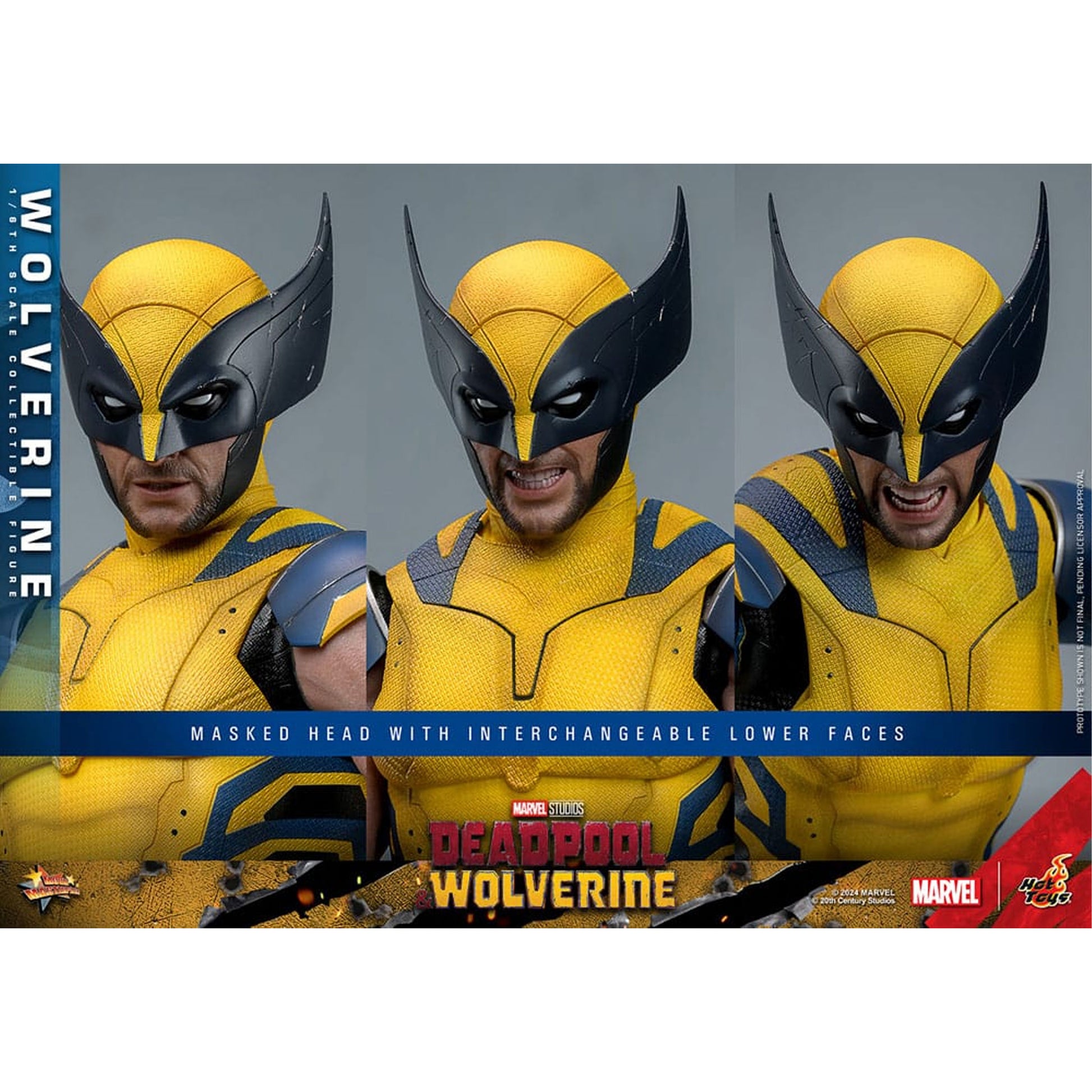 Deadpool & Wolverine Movie Masterpiece 1/6 Wolverine  -Action Figure