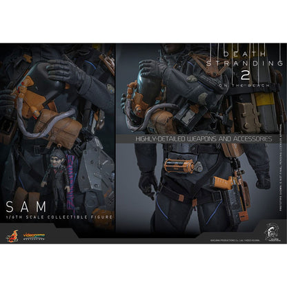 Death Stranding 2: On the Beach Videogame Masterpiece 1/6 Sam -Action Figuuri