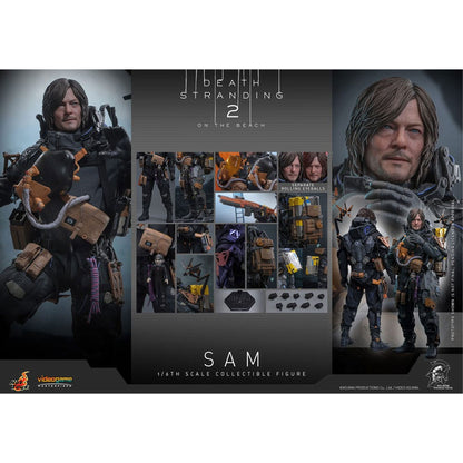 Death Stranding 2: On the Beach Videogame Masterpiece 1/6 Sam -Action Figuuri