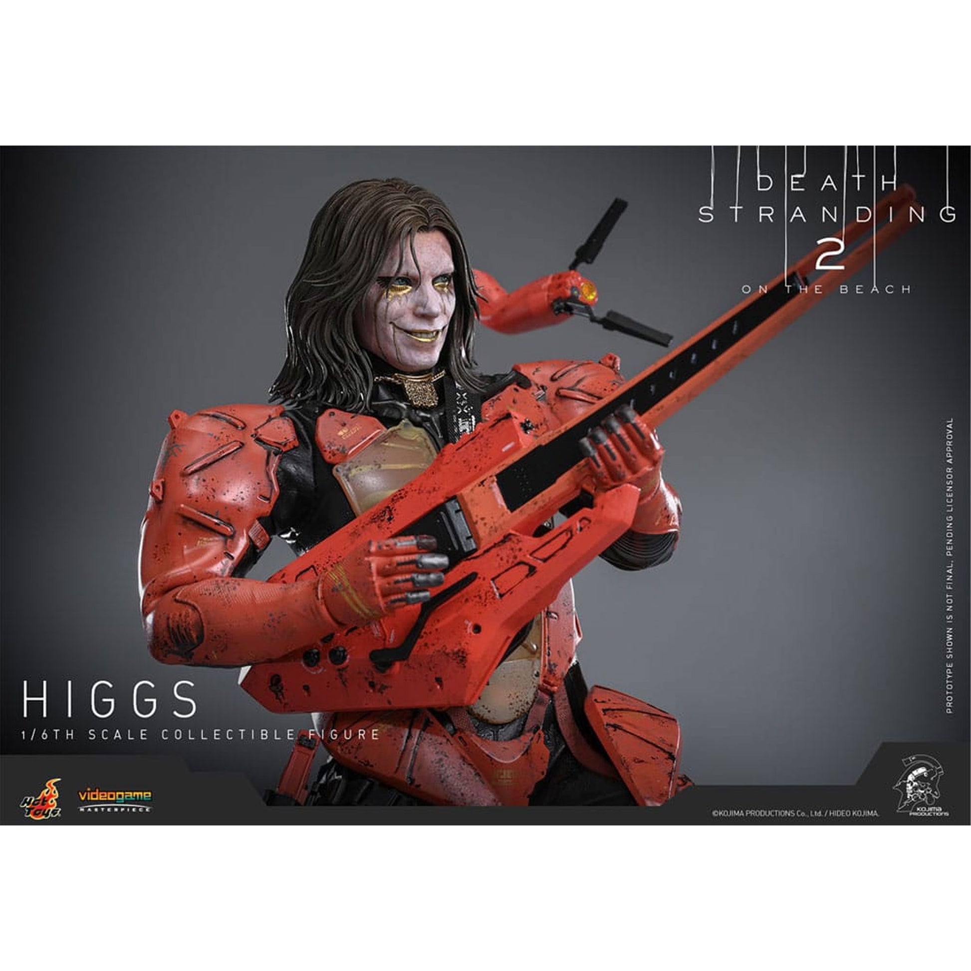 Death Stranding 2: On the Beach Videogame Masterpiece 1/6 Higgs 33 cm -Action Figure