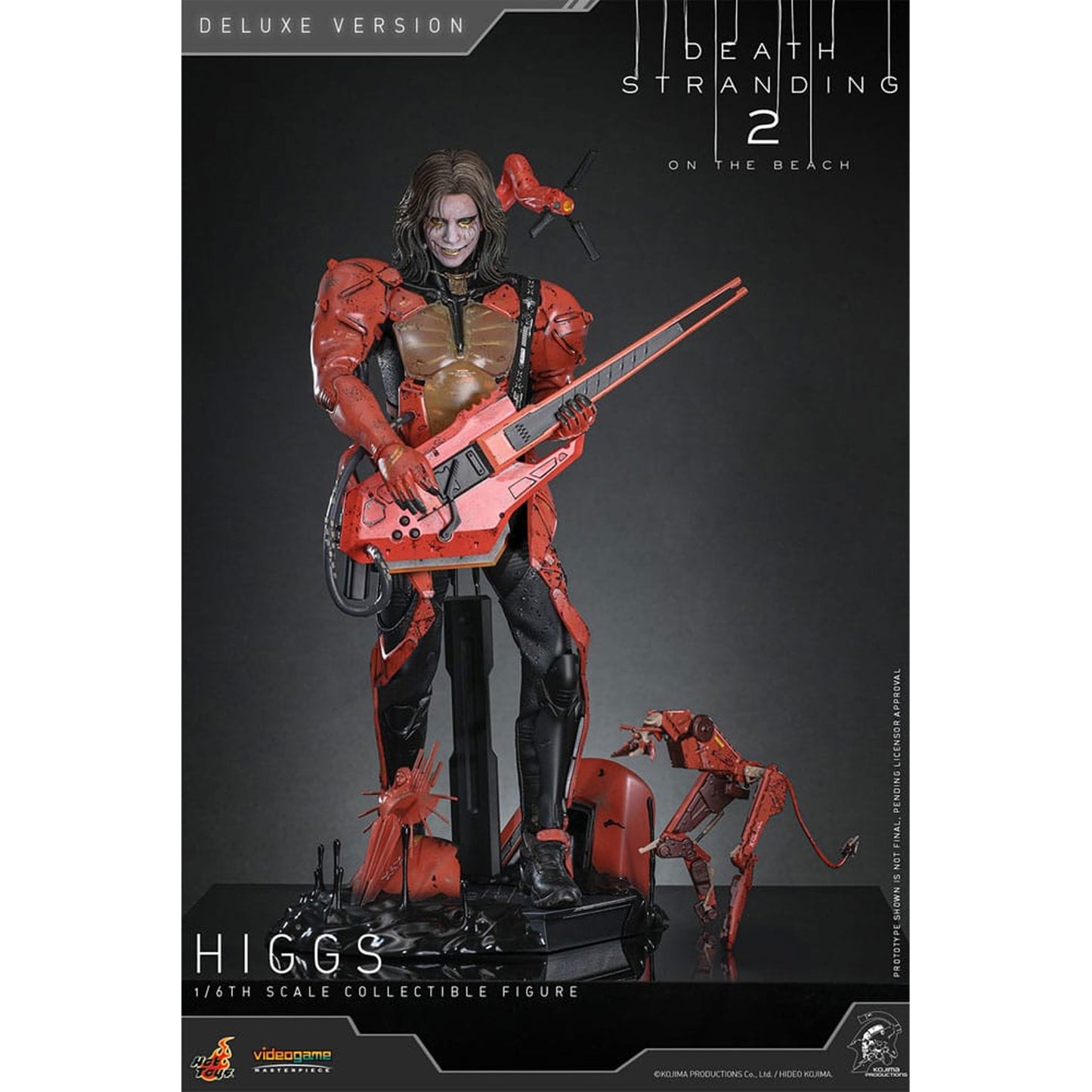 Death Stranding 2: On the Beach Videogame Masterpiece 1/6 Higgs (Deluxe Version) -Action Figure