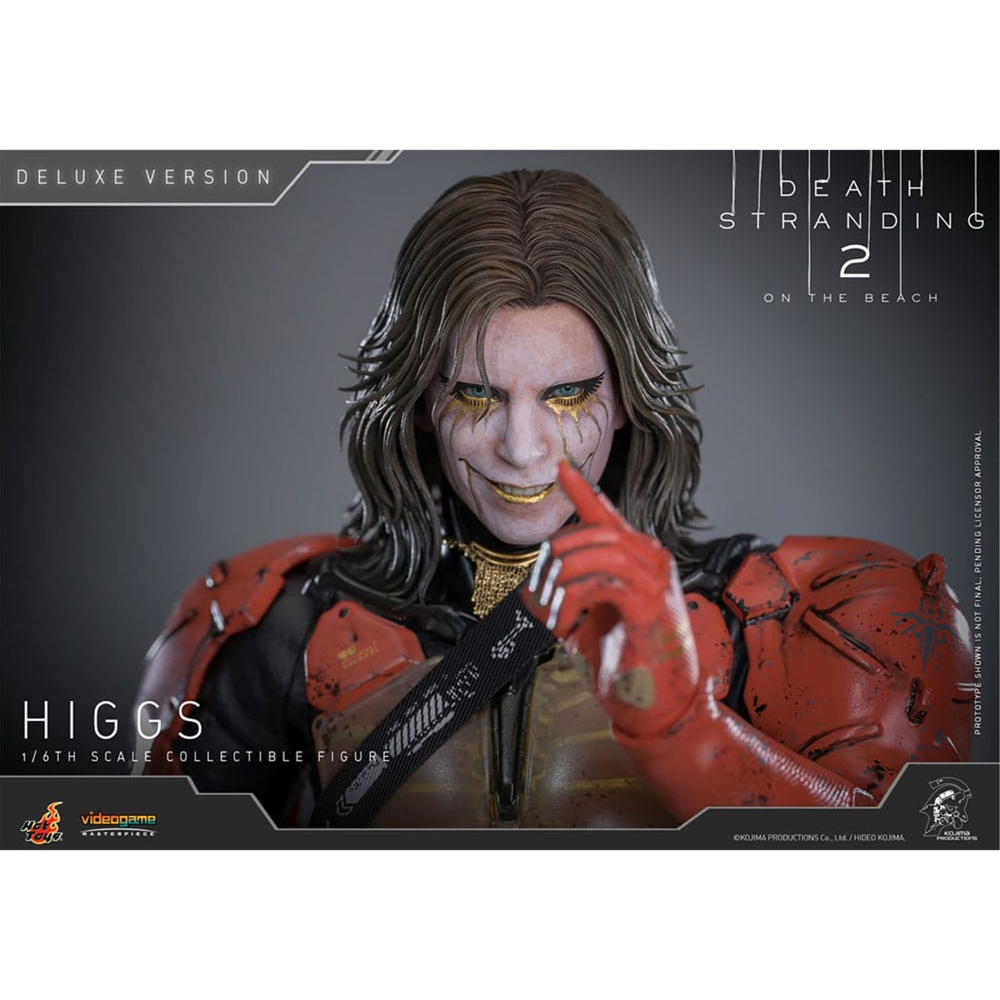 Death Stranding 2: On the Beach Videogame Masterpiece 1/6 Higgs (Deluxe Version) -Action Figure