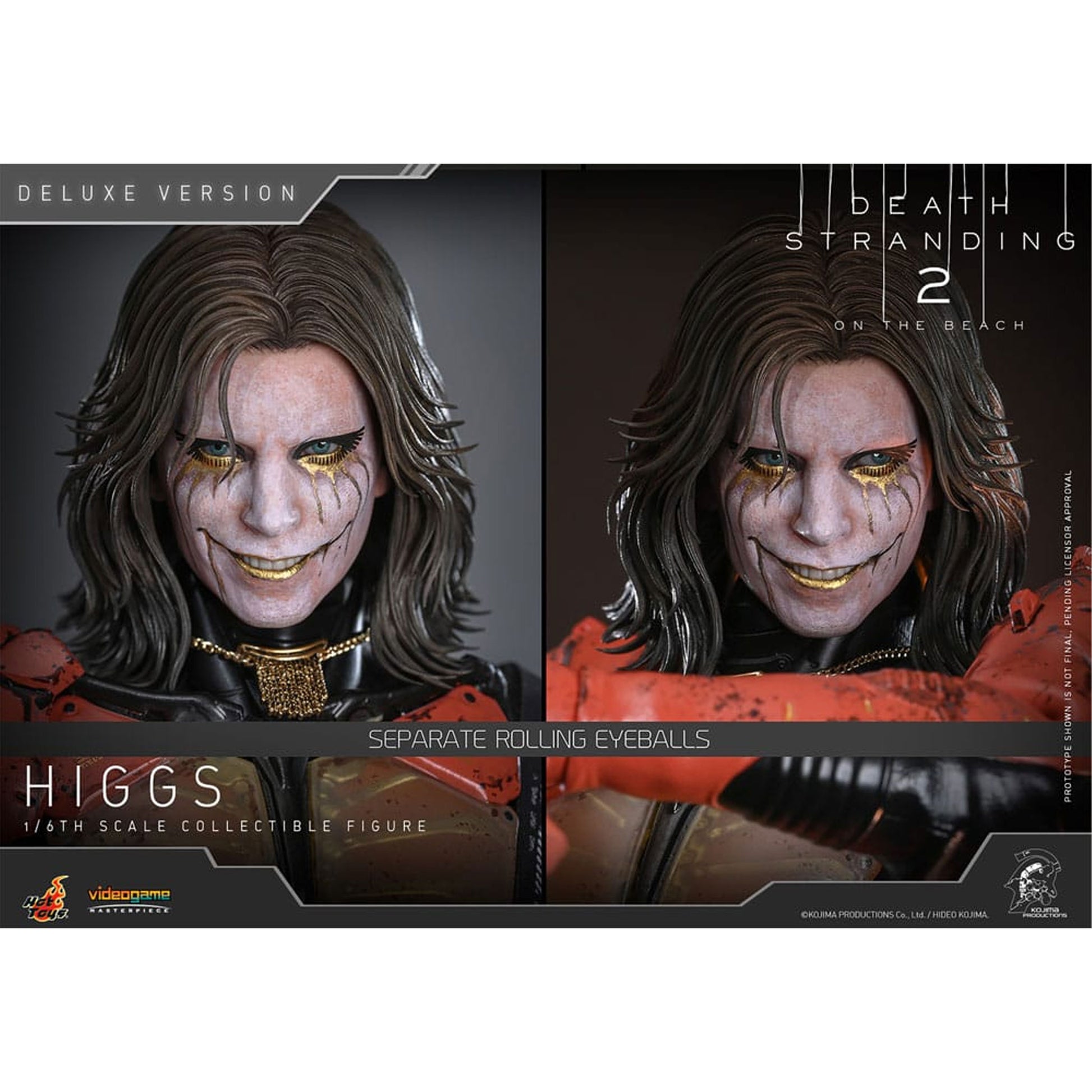 Death Stranding 2: On the Beach Videogame Masterpiece 1/6 Higgs (Deluxe Version) -Action Figure