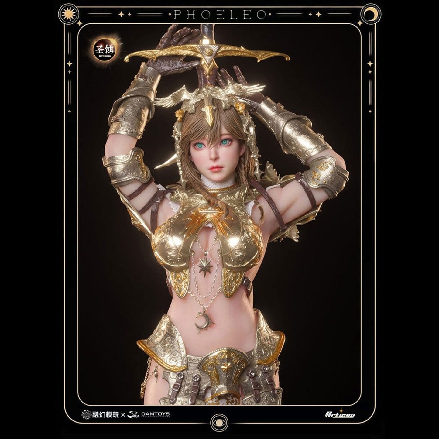 Deity Erosion 1/6 Hwit ole-Phoeleo (Rooted Hair Version) -Action Figure