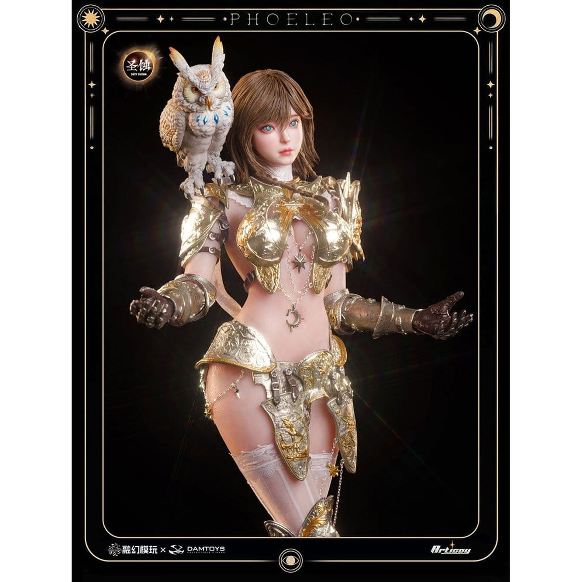 Deity Erosion 1/6 Hwit ole-Phoeleo (Rooted Hair Version) -Action Figure