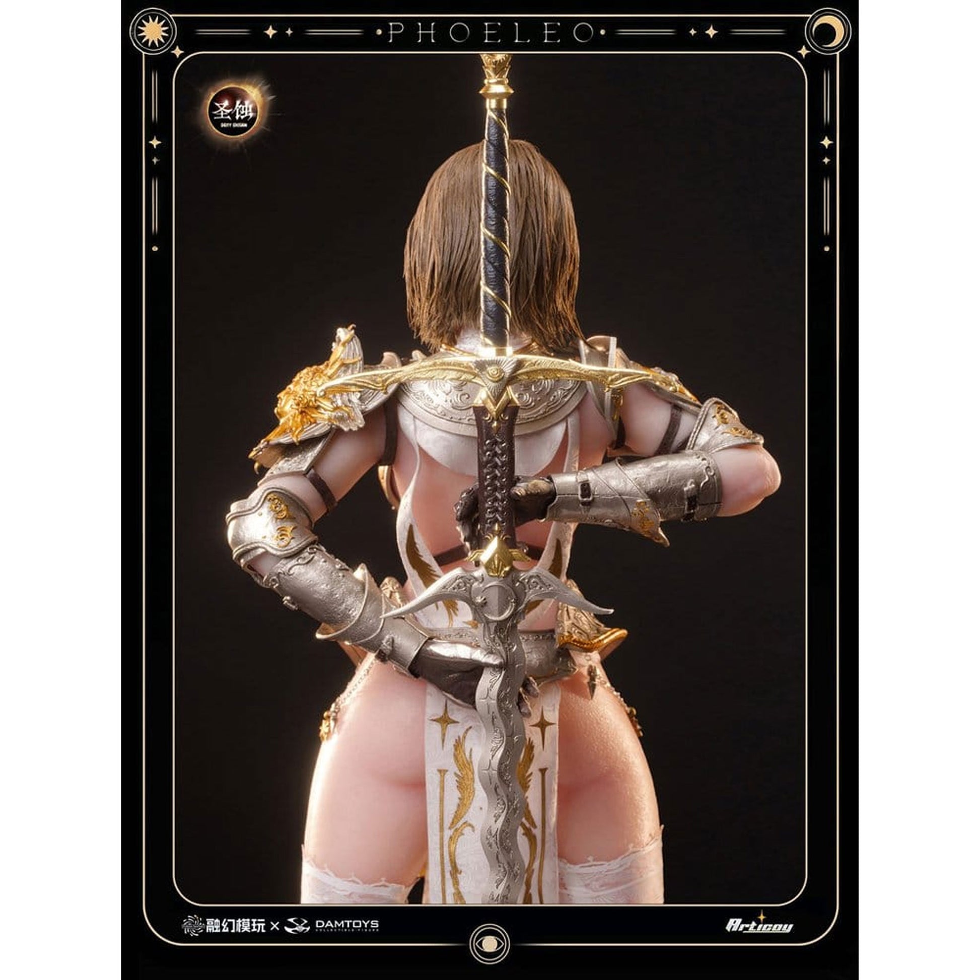 Deity Erosion 1/6 Hwit ole-Phoeleo (Rooted Hair Version) -Action Figure