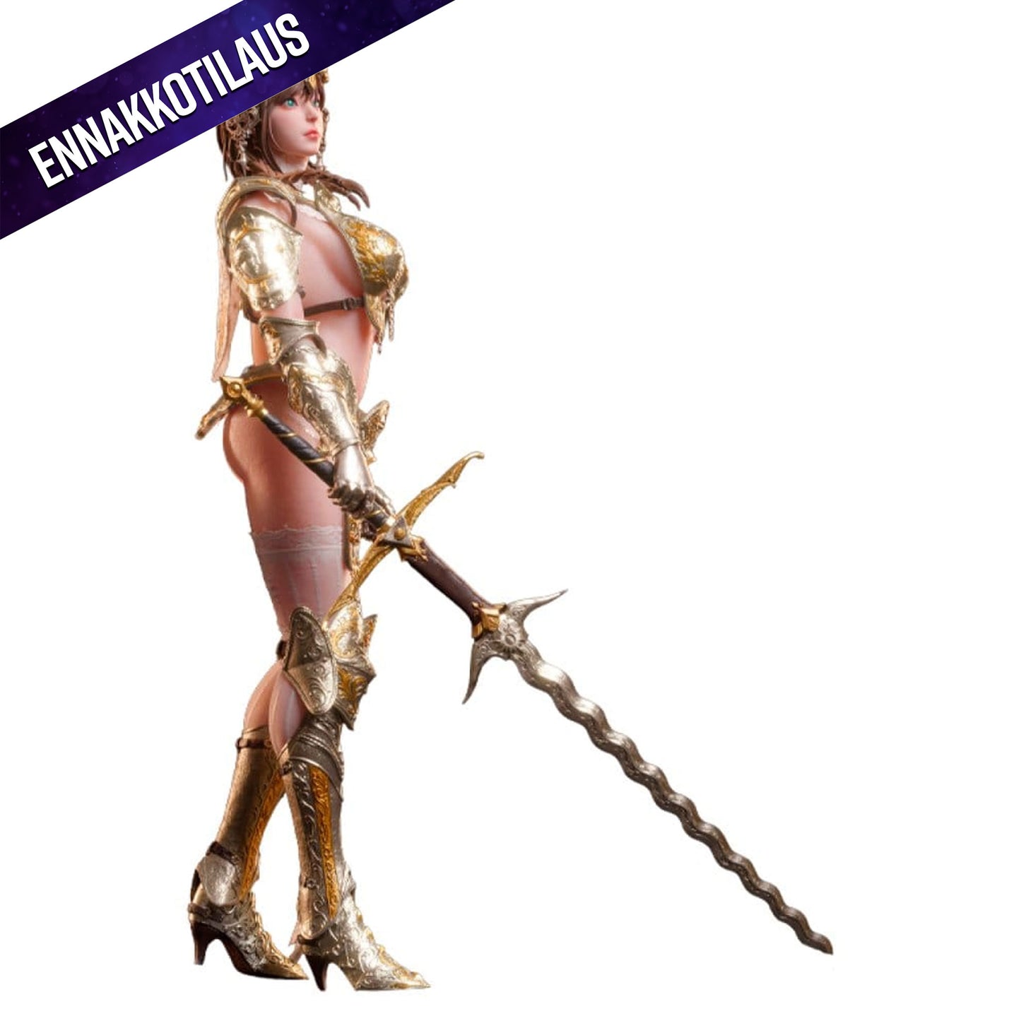 Deity Erosion 1/6 Hwit ole-Phoeleo (Sculpted Hair Version) -Action Figure