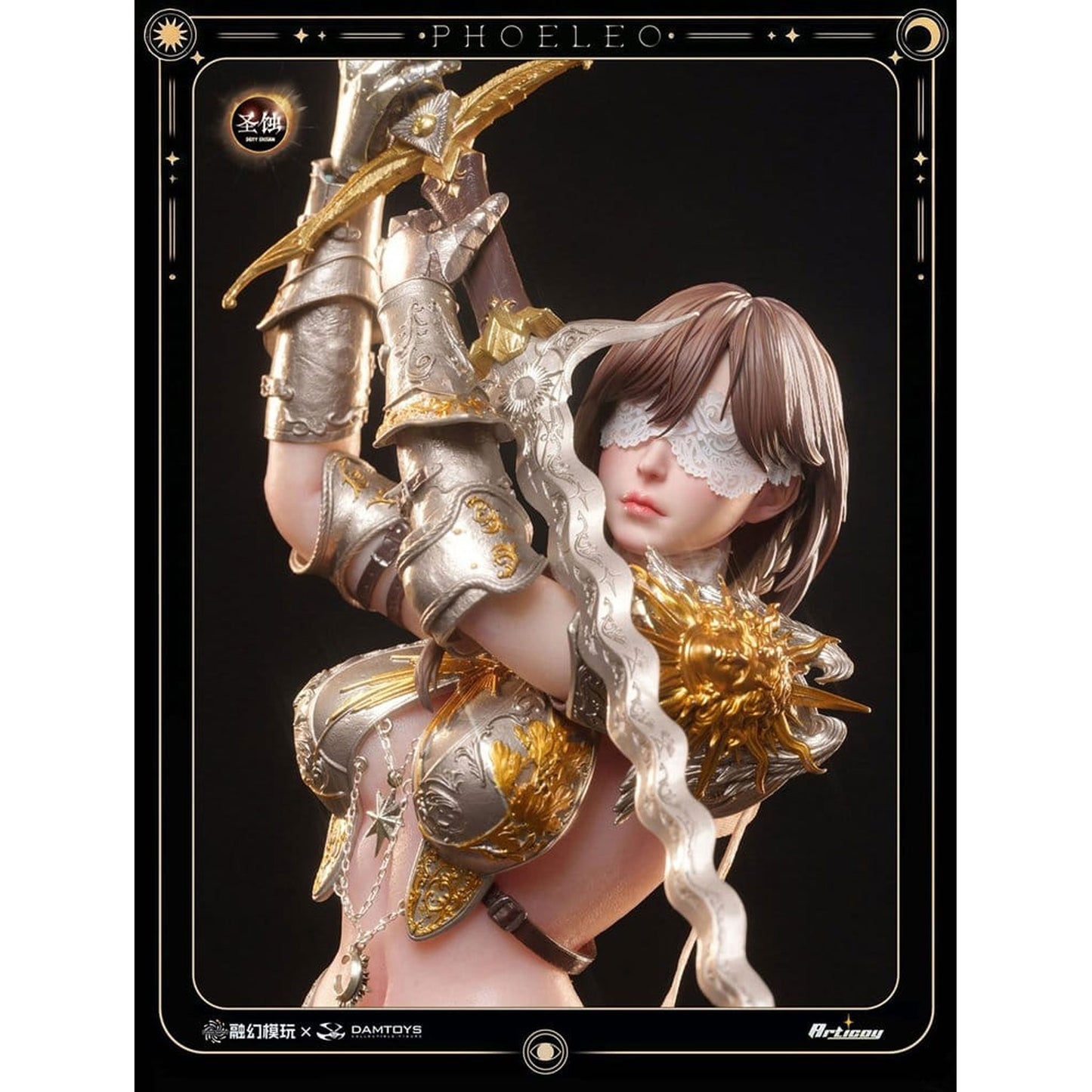 Deity Erosion 1/6 Hwit ole-Phoeleo (Sculpted Hair Version) -Action Figure