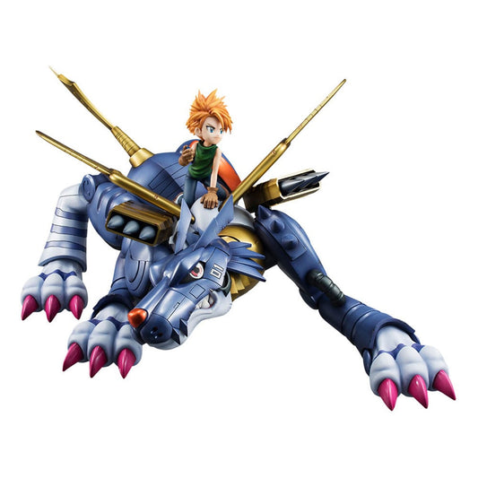 Digimon Adventure Precious G.E.M. Series Metal Garurumon & Ishida Yamato