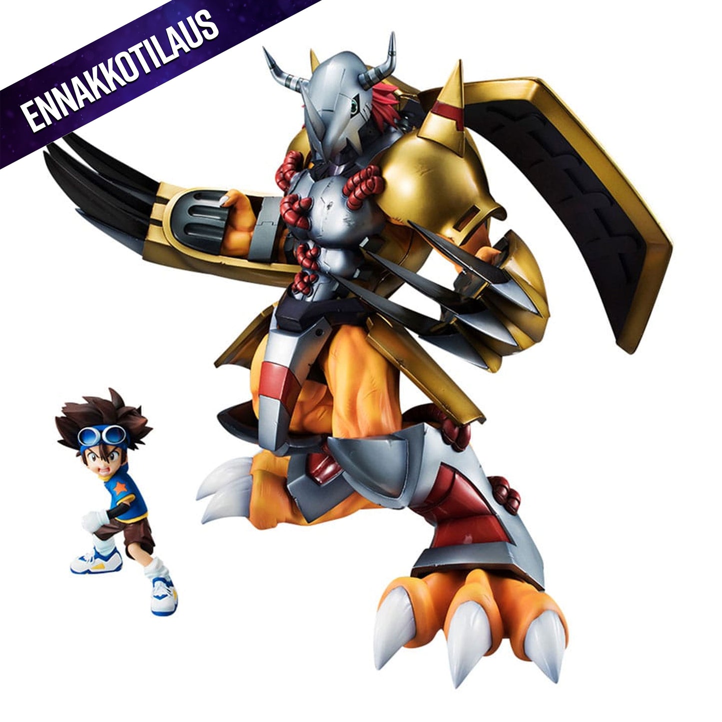Digimon Adventure Precious G.E.M. Series Wargreymon & Taichi Yagami
