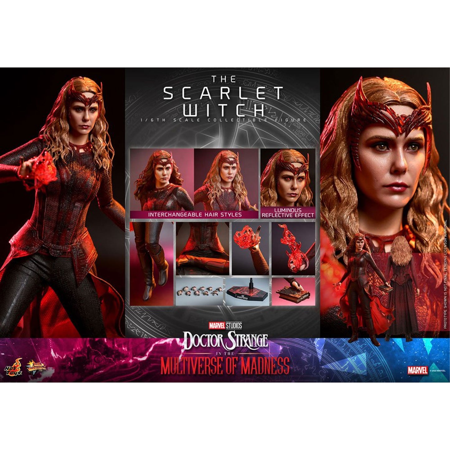 Doctor Strange in the Multiverse of Madness Movie Masterpiece 1/6 The Scarlet Witch