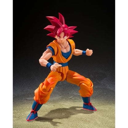 Dragon Ball Super S.H.Figuarts  Super Saiyan God Son Goku (God Aura) -Action Figure