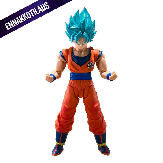 Dragon Ball Super S.H.Figuarts Super Saiyan God Super Son Goku (Blue power transcending Limits) -Action Figure