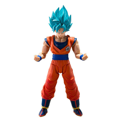 Dragon Ball Super S.H.Figuarts Super Saiyan God Super Son Goku (Blue power transcending Limits) -Action Figure