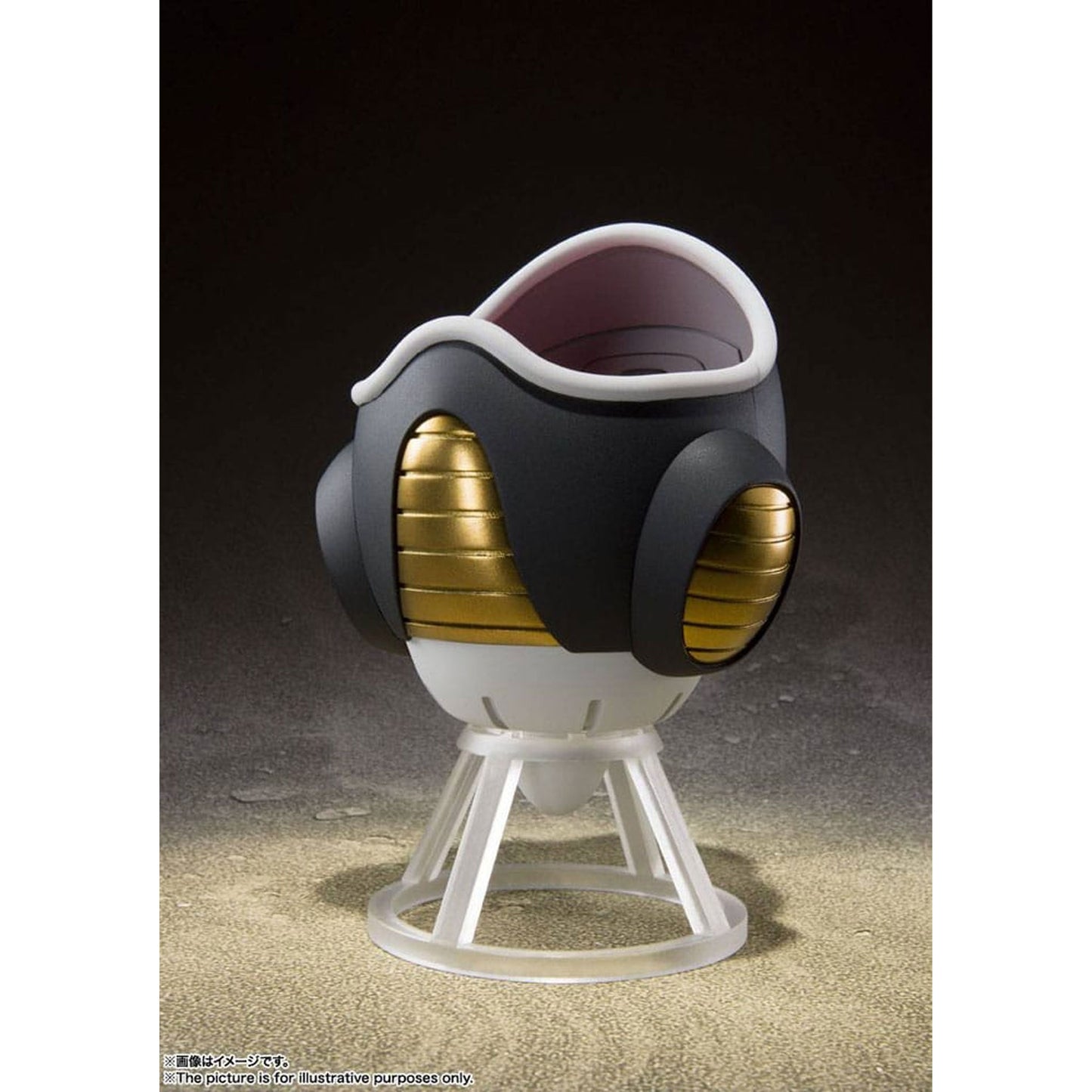 Dragon Ball Z S.H. Figuarts Frieza (First Form) & Frieza Pod Reissue -Action Figure