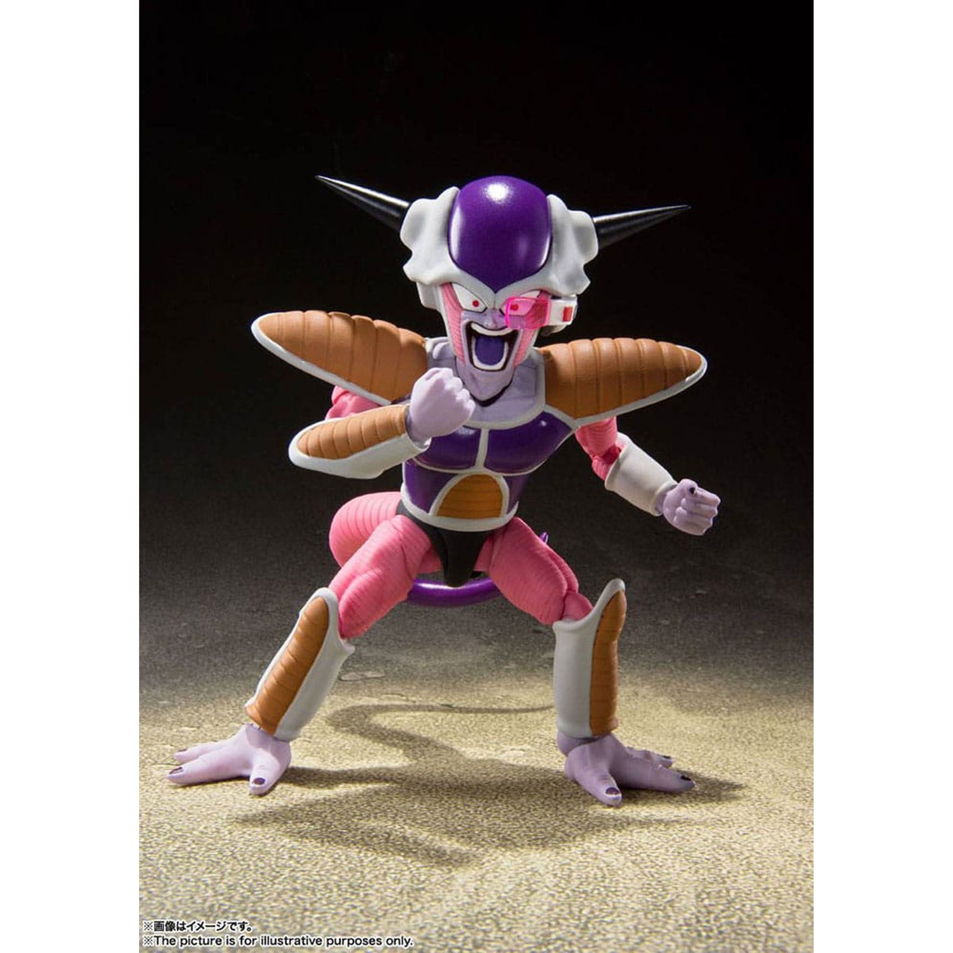 Dragon Ball Z S.H. Figuarts Frieza (First Form) & Frieza Pod Reissue -Action Figure