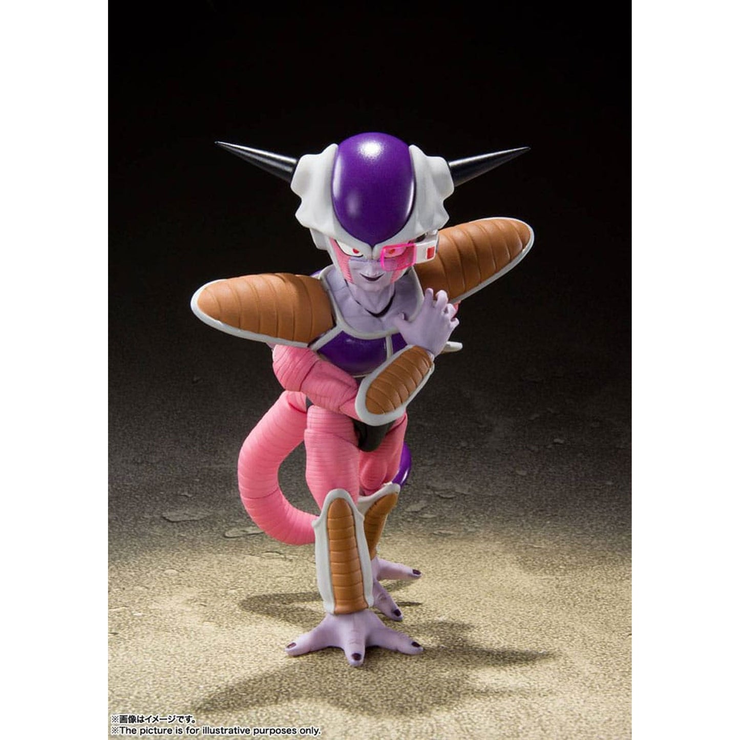 Dragon Ball Z S.H. Figuarts Frieza (First Form) & Frieza Pod Reissue -Action Figure
