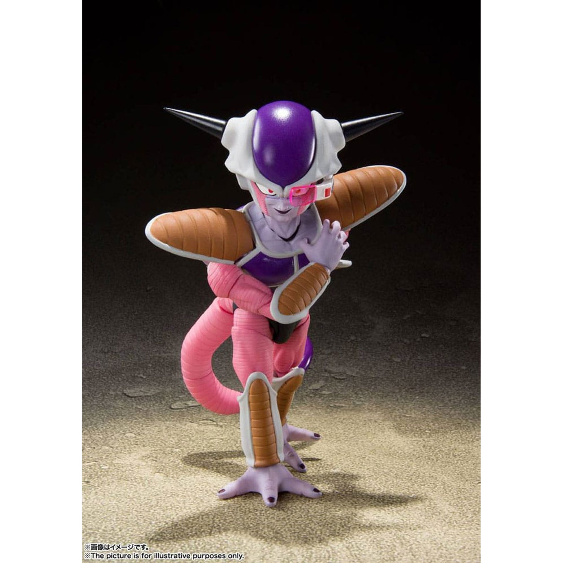 Dragon Ball Z S.H. Figuarts Frieza (First Form) & Frieza Pod Reissue -Action Figure