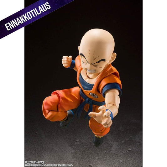 Dragon Ball Z S.H. Figuarts Krillin-Earth's Strongest Man (Reissue) -Action Figure